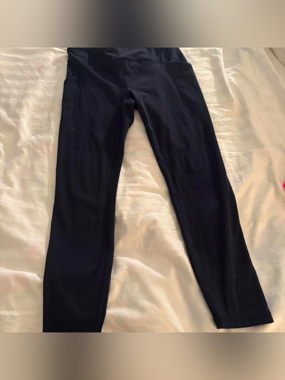 Lululemon Navy Wunder Train Leggings Sz 8 - Picture 4 of 6